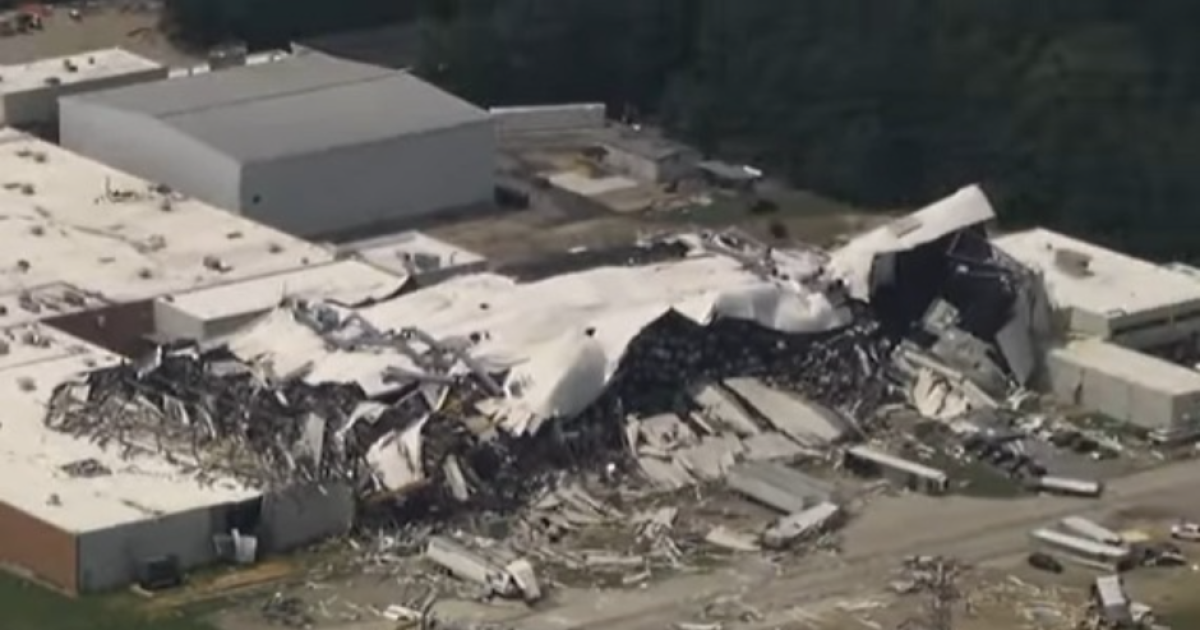 Tornado Rips Through Pfizer Facility In North Carolina