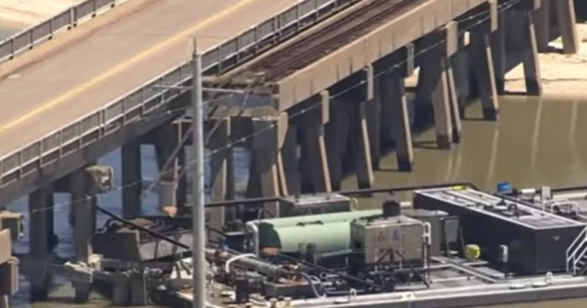 Texas Una Embarcaci N Choca Contra Un Puente De Galveston Ocasionando