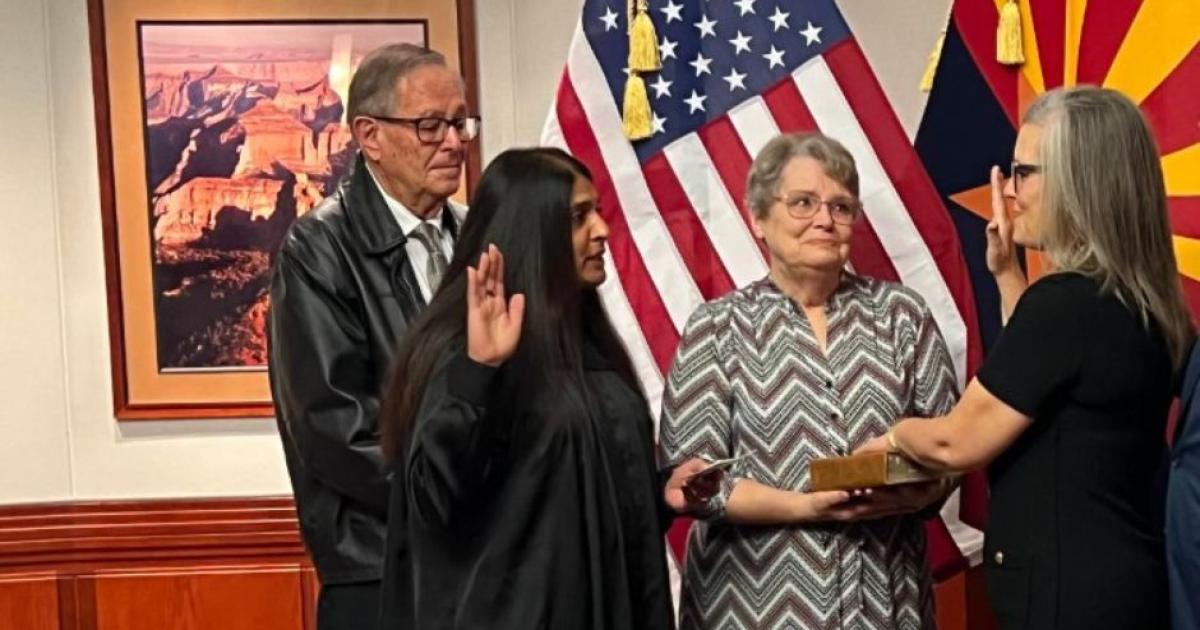 Katie Hobbs sworn in as Arizona governor as legal battle continues