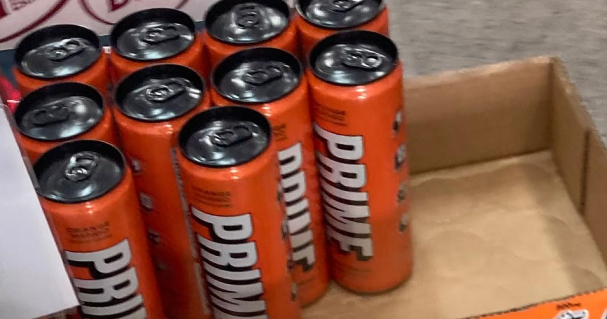 Underage Consumption Warning For Prime, An Energy Drink With High 