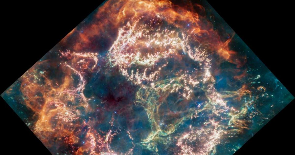 El telescopio James Webb muestra el remanente de una supernova