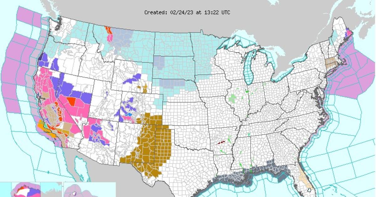 Winter Storm Hits California: Snowfall And Heavy Blizzards Expected