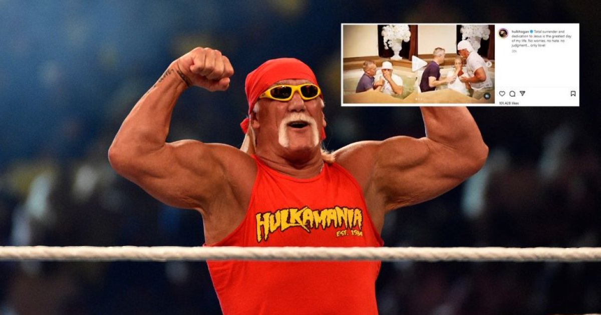 Hulk Hogan Gets Baptized: "The Greatest Day Of My Life"