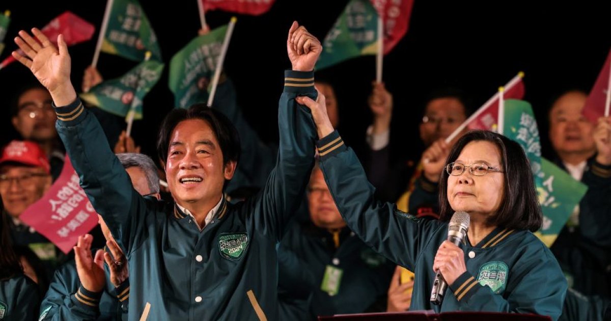 The Democratic Progressive Party stays in power in Taiwan