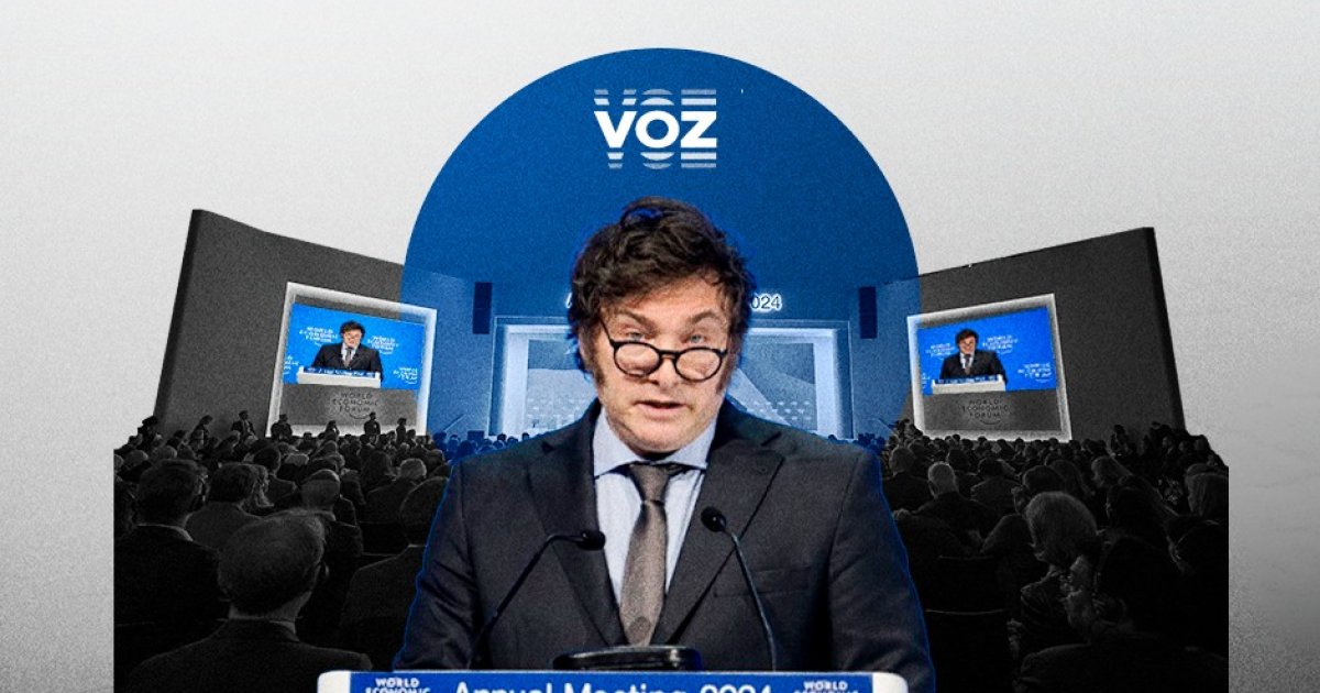 Milei makes history in Davos with a powerful speech aimed at the