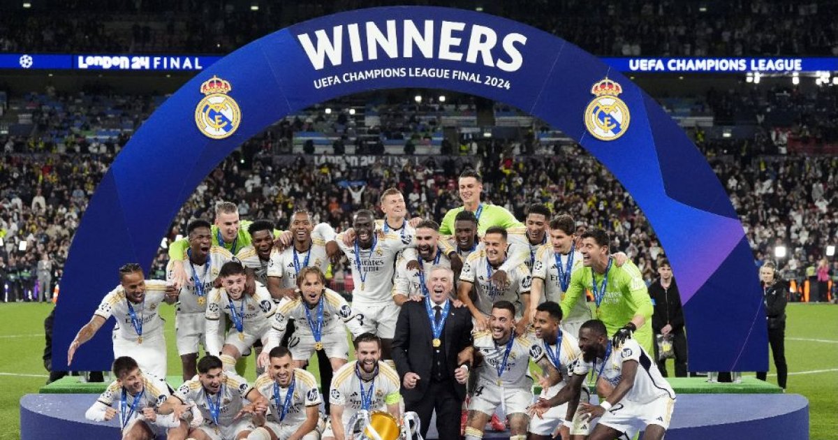 El Real Madrid se corona campeón y alza su decimoquinta Champions