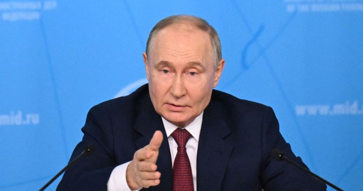 Putin says Ukraine must withdraw troops and quit NATO to negotiate peace