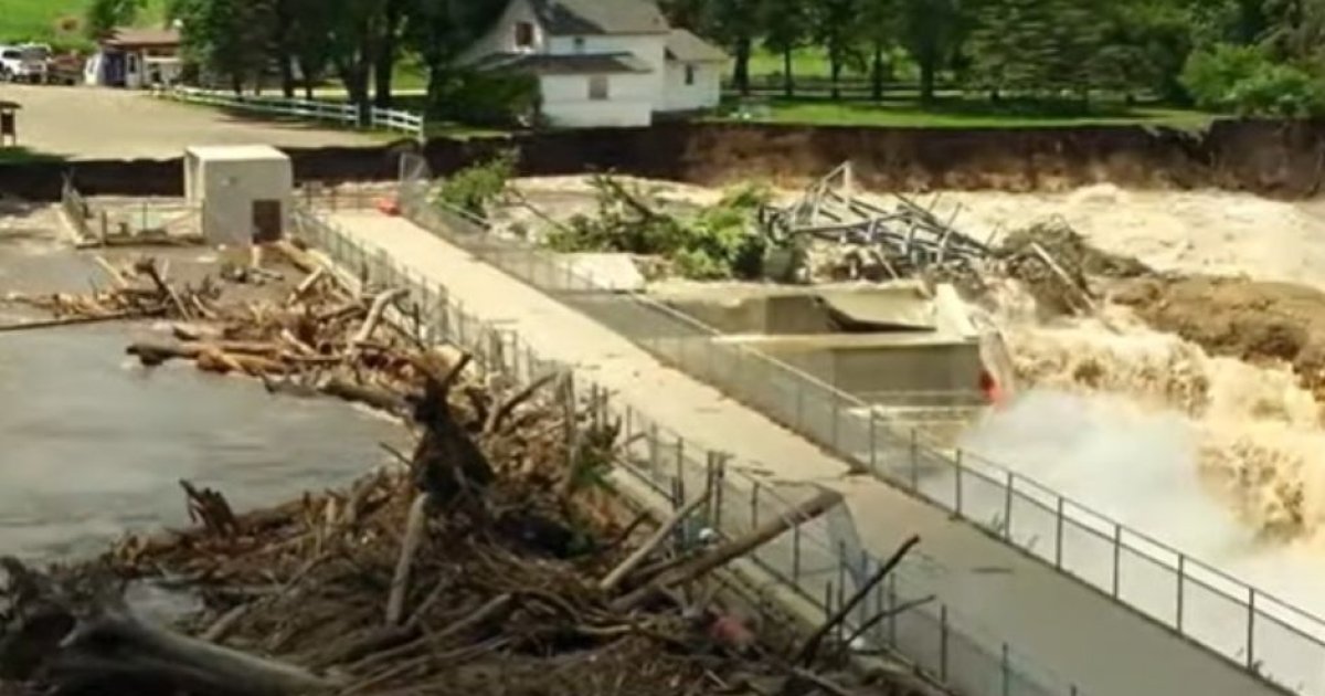 Rapidan Dam in Minnesota is on the brink of flood collapse, residents ...