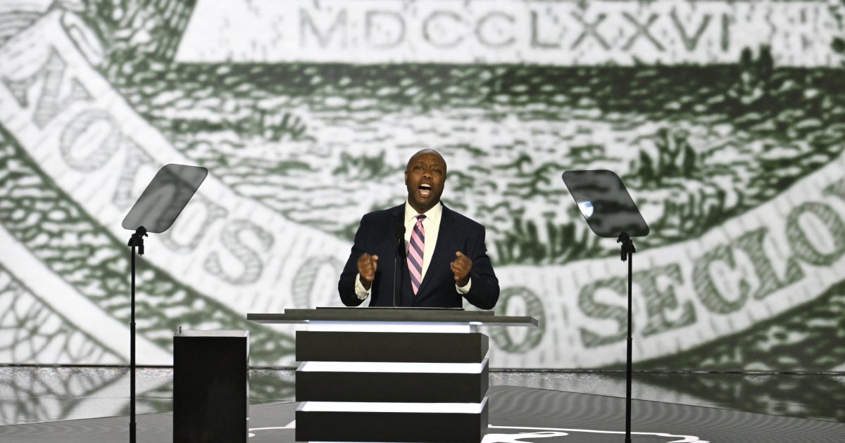 Tim scott speech at rnc