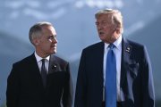 Trump y Carney en el G7/ Brendan Smialowski