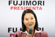 Keiko Fujimori en Lima/ Connie France