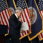 El presidente de la Reserva Federal, Jerome Powell, durante una rueda de prensa celebrada el 13 de diciembre de 2023.