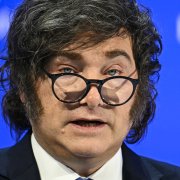 Milei en Davos