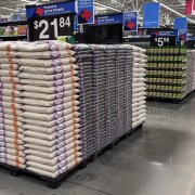 Supermercado en Houston (Texas). Imagen de archivo
