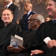 Samuel Alito, Clarence Thomas y Brett Kavanaugh/ Chip Somodevilla