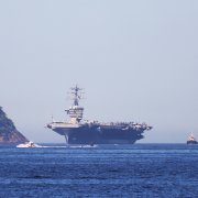 El portaaviones de la Armada de los Estados Unidos, USS Nimitz CVN-68 (Archivo)