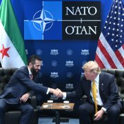 Donald Trump se reúne con el presidente sirio Ahmed al-Sharaa