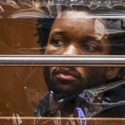 El cantante estadounidense D4vd durante su comparecencia ante el tribunal (Archivo)