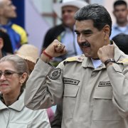 Nicolás Maduro y Cilia Flores.