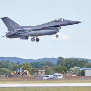 Un F-16 estadounidense (imagen referencial).