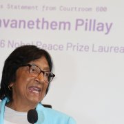South African lawyer Navi Pillay