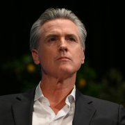 Gavin Newsom en Long Beach, California/ Patrick T. Fallon