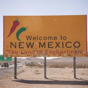 Letrero de bienvenida a Nuevo México, imagen de archivo/ Raphye Alexius
