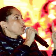 (ARCHIVOS) La candidata presidencial izquierdista de Ecuador, Luisa González