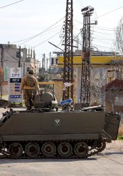 Vehículos armados en el Líbano, imagen de archivo/ Rabih Daher