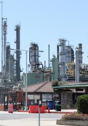 Refinería de petróleo en Los Angeles