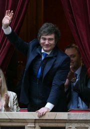 Javier Milei en el Congreso argentino/ Juan Mabromata