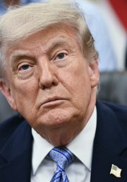 US President Donald Trump speaks during an announcement with Environmental Protection Agency (EPA) Administrator Lee Zeldin in the Oval Office of the White House in Washington, DC on May 21, 2026. (Photo by Kent NISHIMURA / AFP)
