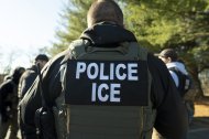 Agentes del ICE en una foto archivo