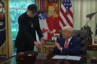 Donald Trump y Elon Musk - captura de pantalla YouTube