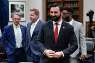 Acting Federal Emergency Management Agency (FEMA) Administrator Cam Hamilton arrives for a US House Homeland Security Subcommittee hearing on 