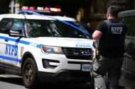 Miembros de la policía de NY en una escena del crimen (Archivo)