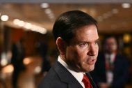 Marco Rubio en Pasay, Manila/ Brendan Smialowski