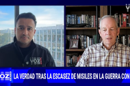 Una imagen de la entrevista de Juan Esteban Silva al general Sean MacFarland