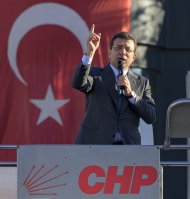 Ekrem Imamoglu, alcalde de Estambul