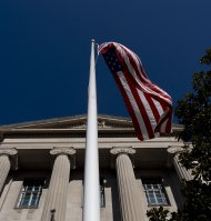 The Department of Justice (DOJ) in Washington (Files)