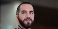 El presidente de El Salvador, Nayib Bukele