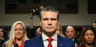 El flamente secretario de Defensa de los EEUU, Pete Hegseth