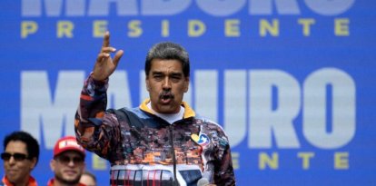 Nicolás Maduro el 18 de julio de 2024.