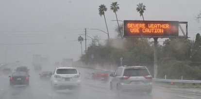 Lluvias en California
