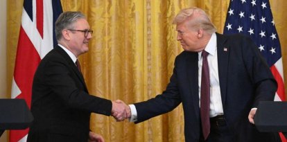 Donald Trump y Keir Starmer