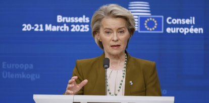 Von der Leyen en Bruselas/ Geert Vanden Wijngaert