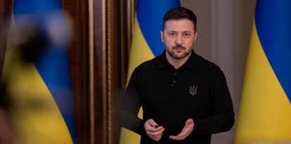 El presidente de Ucrania, Volodimir Zelenski