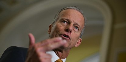 John Thune en Capitol Hill/ Drew Angerer
