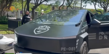 Cybertruck adquirido por el estado de Jalisco (México)