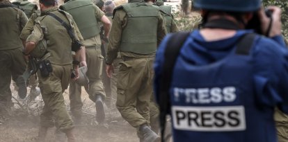 Un fotógrafo en Gaza (imagen ilustrativa)